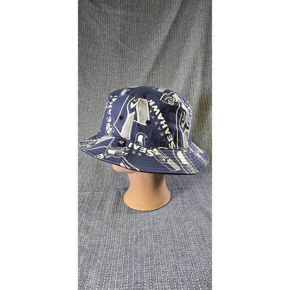 Seattle Seahawks '47 Brand Bucket Hat - Picture 5 of 7
